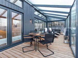 Balkón nebo terasa v ubytování Holiday Home Villa kruunula by Interhome