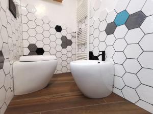 Koupelna v ubytování Hostdomus - Oslo Suite + 25 fotografií