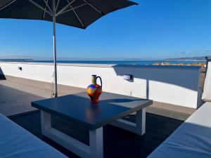 A balcony or terrace at Four bedroom penthouse in Torrox