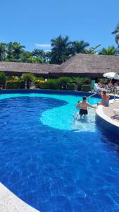 The swimming pool at or close to Apartamento luxo Hot Springs Caldas Novas tay