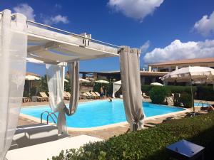 Bazén v ubytování Hotel Palau nebo v jeho okolí