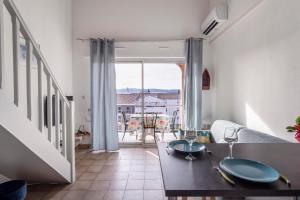 Balkón alebo terasa v ubytovaní Chabine - avec terrasse