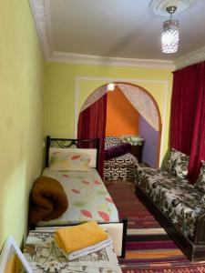 Letto o letti in una camera di House Naïma