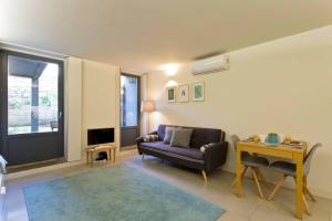 Posezení v ubytování Oporto Cozy Flats