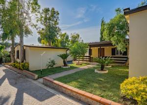 Zahrada ubytování Villaggio Leucosia