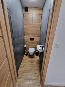 Kúpeľňa v ubytovaní Apartament klasyczny z widokiem na Giewont + 11 fotografií