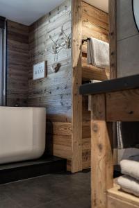 Postel nebo postele na pokoji v ubytování Loft am See