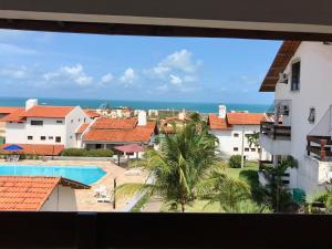 desde la ventana de un complejo en Fortaleza- Praia Beach Park Aptº Porto das Dunas, en Aquiraz