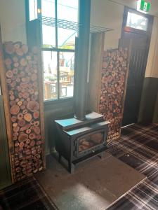 Tyalgum Hotel的休息区