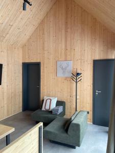 Een zitgedeelte bij PRIMÁTOR CAMPING RESORT LITOMYŠL