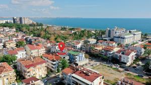 A general view of Antalya or a view of the city taken from az apartmanhoteleket