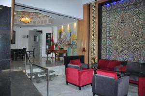 Een zitgedeelte bij Washington Hotel