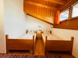 Postel nebo postele na pokoji v ubytování Apartment Oberhauserhof