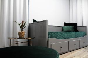Posteľ alebo postele v izbe v ubytovaní Apartament 160m2, 500m od Starówki