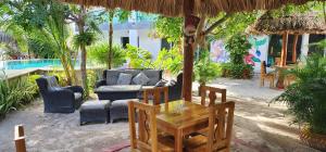 Bazén v ubytování Villas del Carmen Holbox nebo v jeho okolí + 11 fotografií