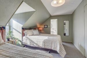Voodi või voodid majutusasutuse Auberge des Cantons toas