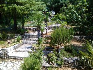 Ein Garten an der Unterkunft Apartment in Jadranovo with sea view, balcony, air conditioning, Wi-Fi (3856-2)