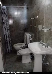 Hostel El Refugio de Las Aves tesisinde bir banyo