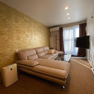 Χώρος καθιστικού στο Guest House One More Heart at Kyoto Station South 6