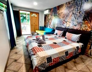 Postel nebo postele na pokoji v ubytování Takamakasky Villas