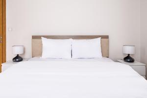 Postel nebo postele na pokoji v ubytování Flat in Maltepe with Balcony near Shopping Malls