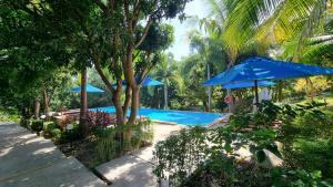 Swimmingpoolen hos eller tæt på PawPaw Resort