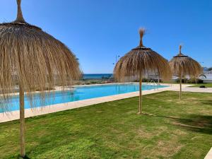 The swimming pool at or close to Four bedroom penthouse in Torrox