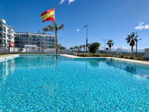 The swimming pool at or close to Four bedroom penthouse in Torrox