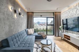 Setusvæði á Luxury Apartment with SAUNA - Old Town - GOLD