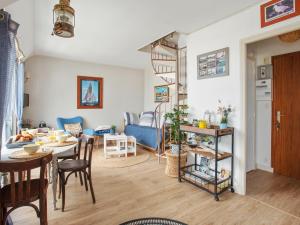 Posezení v ubytování Duplex face à la mer - Le Studio d'Adal