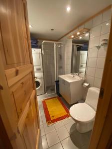 Ванная комната в Apartment City Beitostølen
