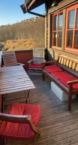 Балкон или терраса в Apartment City Beitostølen