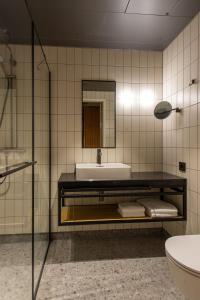 Koupelna v ubytování Quality Hotel Richard With