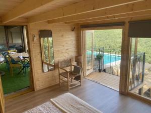 Basen w obiekcie Vuelos de Montaña l lub w pobliżu