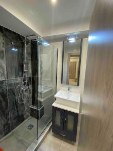 Kúpeľňa v ubytovaní Luxury Loft Kalu Tsesme A