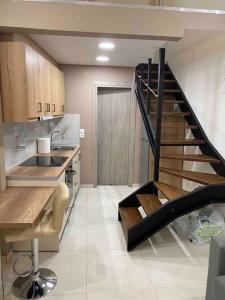 Kuchyňa alebo kuchynka v ubytovaní Luxury Loft Kalu Tsesme A