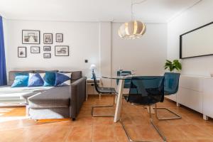 Posezení v ubytování Renteando Albir Apartments