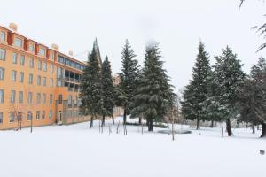 Pousada da Serra da Estrela durante o inverno