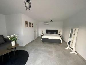 Posteľ alebo postele v izbe v ubytovaní CASA DI CIELO