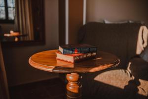 Χώρος καθιστικού στο Hotel Rural La Figar