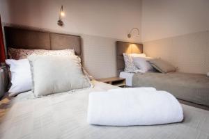 Cama o camas de una habitación en Apartments Pia