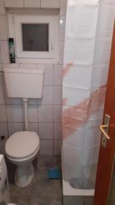 苏博蒂察Apartment Ildiko的带马桶和窗户的浴室 更多10张照片