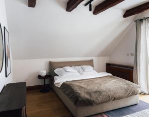 Łóżko lub łóżka w pokoju w obiekcie Top Mountain Villa