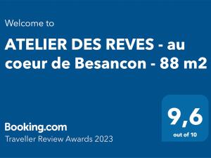 Fotografia z galérie ubytovania ATELIER DES REVES - au coeur de Besancon - 88 m2 v destinácii Besançon