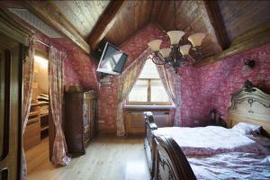 Łóżko lub łóżka w pokoju w obiekcie Top Mountain Villa