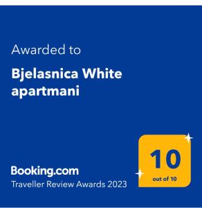 Billede fra billedgalleriet på Bjelasnica White apartmani i Bjelašnica
