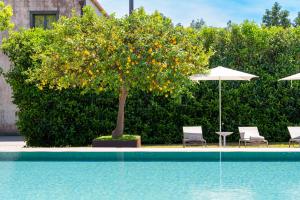 Bazén v ubytování Ramo d'Aria Etna Boutique Hotel nebo v jeho okolí