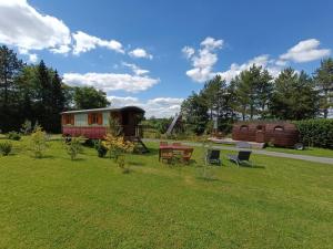 Zahrada ubytování les Refuges du Chalet