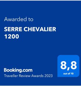 Gallery image of SERRE CHEVALIER 1200 in Briançon