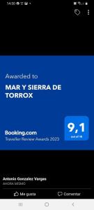 Fotografie z fotogalerie ubytování MAR Y SIERRA DE TORROX v destinaci Torrox